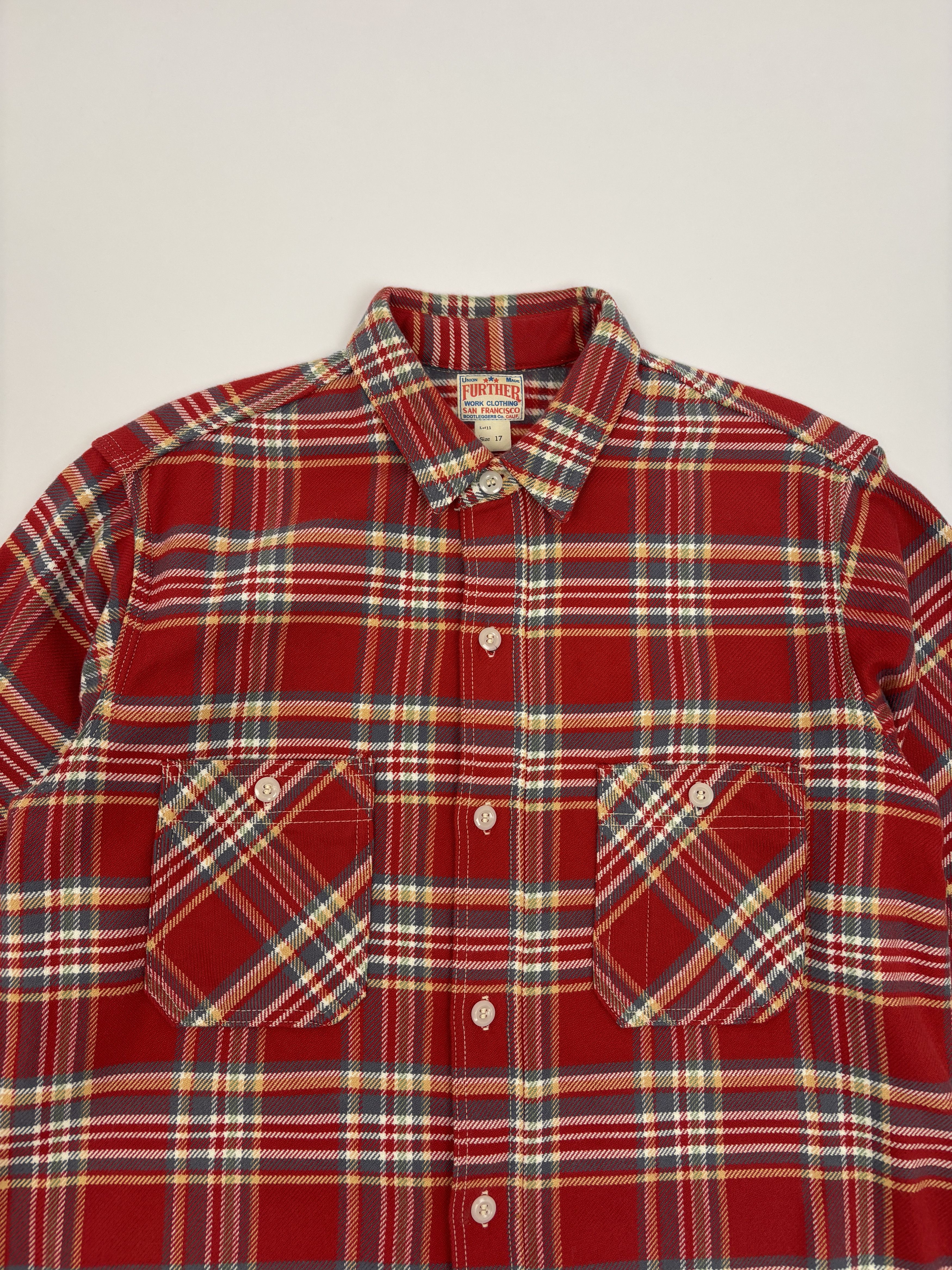 Freewheelers Freewheelers Bootleggers Flannel Shirt Size US XL / EU 56 / 4 - 4 Thumbnail