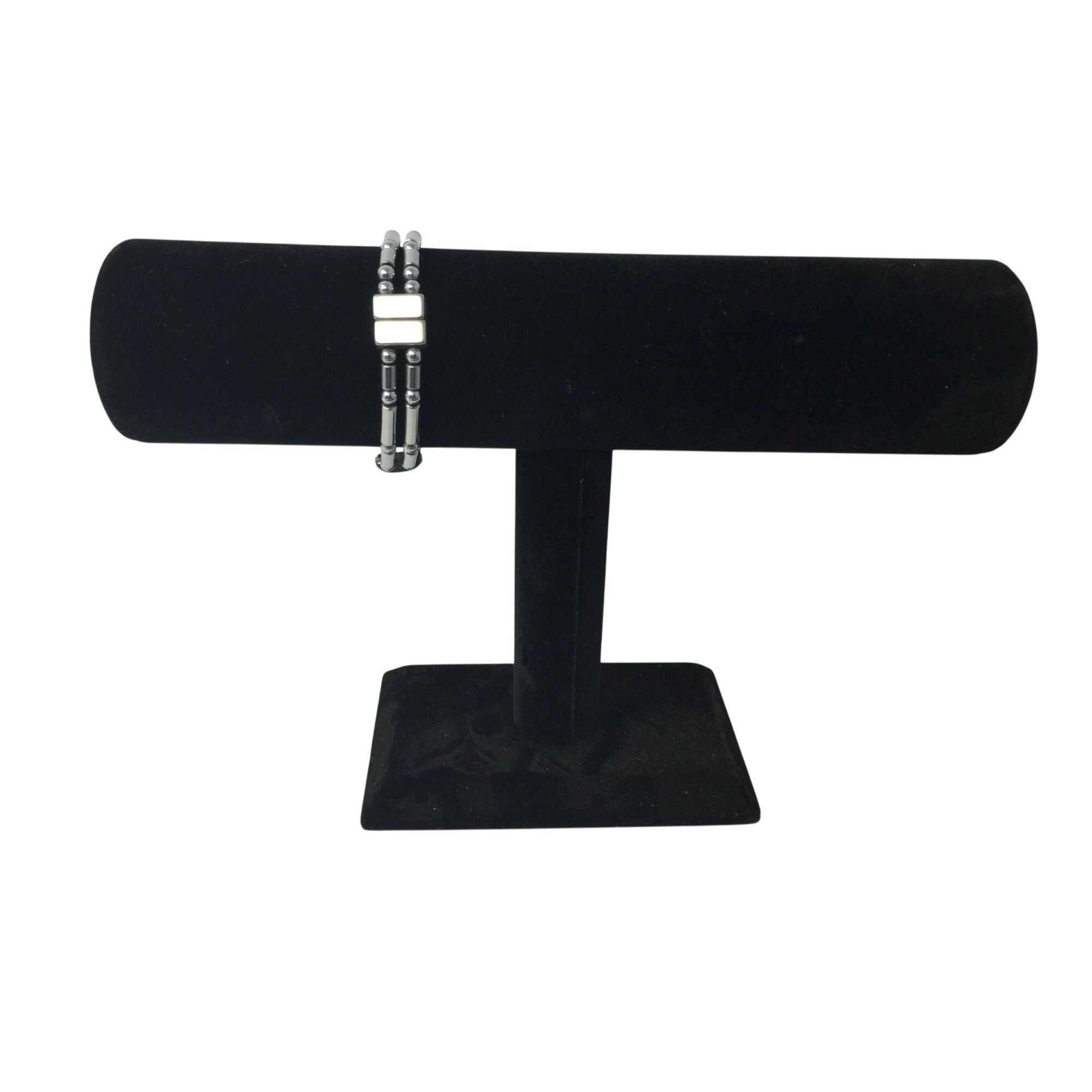 Other Women's Magnetic Silver Tone Bracelet with Rectangular Penda Size ONE SIZE - 10 Thumbnail