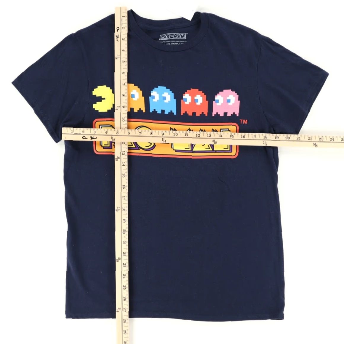 Vintage **Pac-Man Graphic Solid Navy Men's T-Shirt M** User: **Pac-Man Graphic Solid Navy Men's T-Shirt M** Size US M / EU 48-50 / 2 - 3 Thumbnail