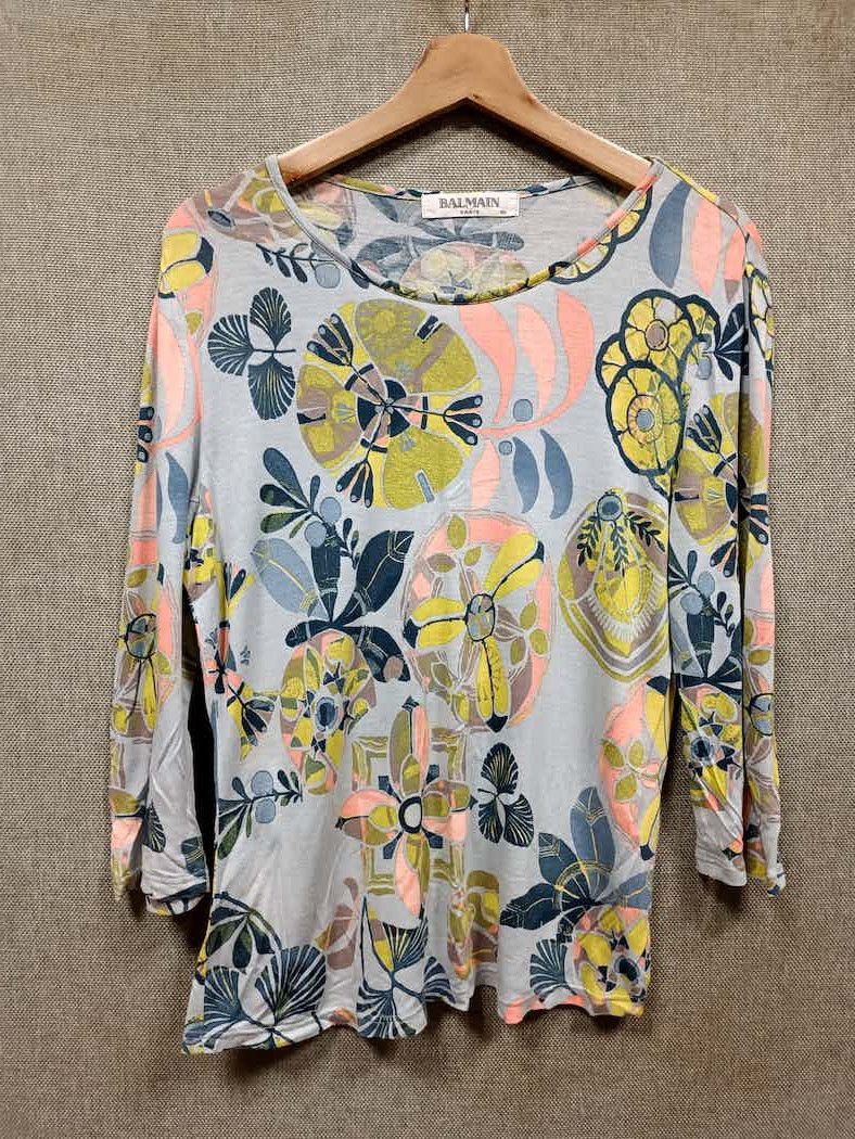 Balmain balmain floral shirt women Size M / US 6-8 / IT 42-44 - 1 Thumbnail