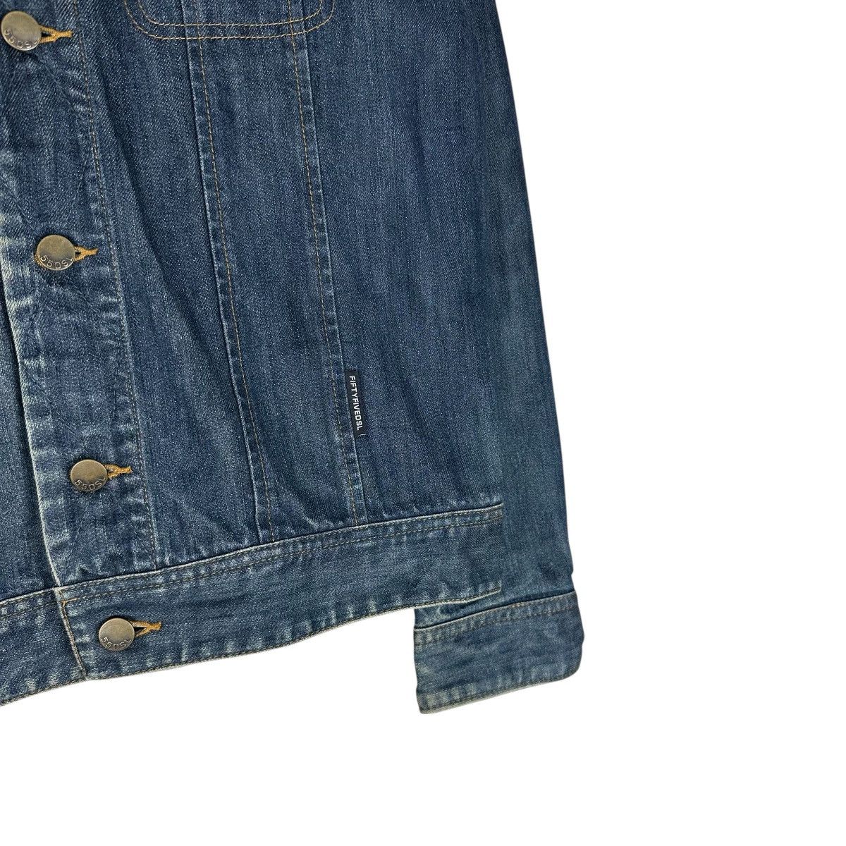 DIESEL DENIM CORDUROY COLLAR JACKET