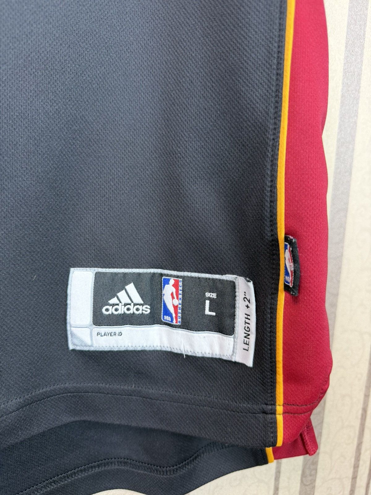 Adidas 2014 Adidas NBA Miami Heat LeBron James 6 jersey Size US L / EU 52-54 / 3 - 4 Thumbnail