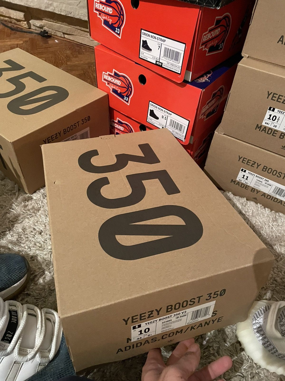 Yeezy Yeezy 350 V2 Static Non-Reflective Size US 10 / EU 43 - 10 Thumbnail