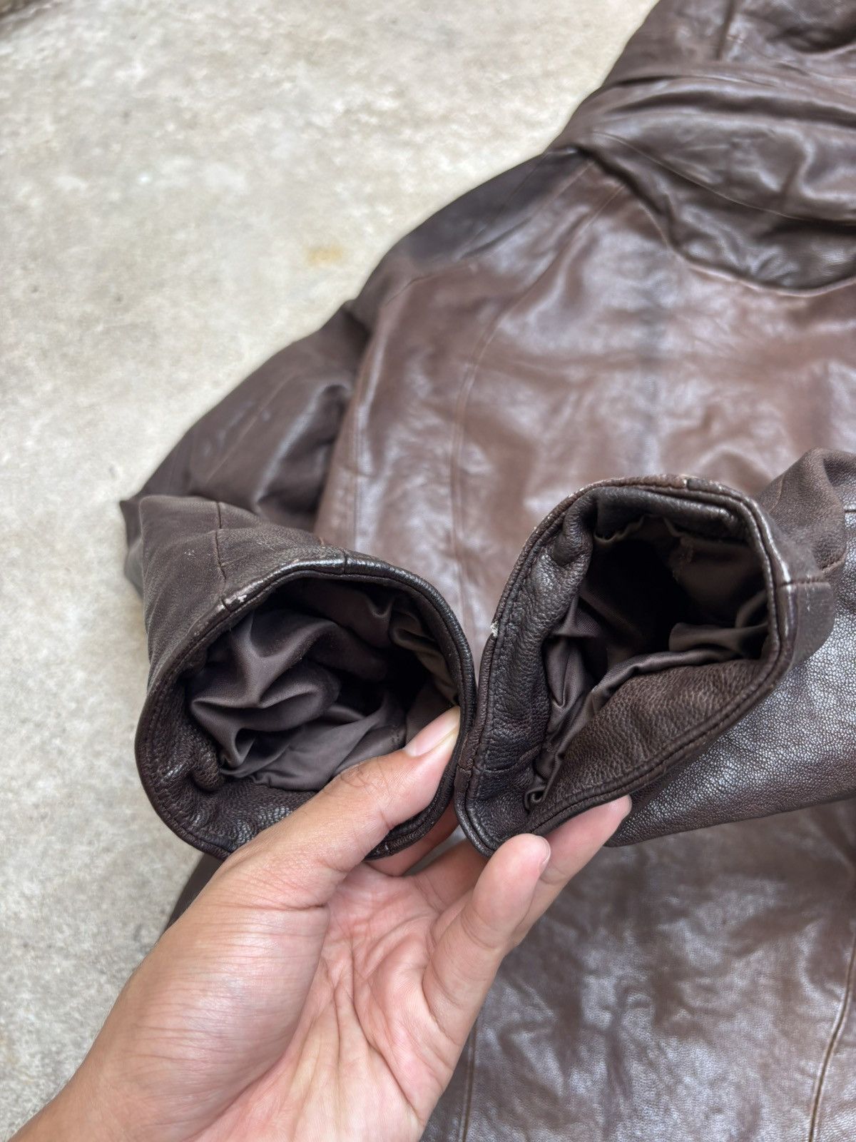 GOA Faded G.O.A. bono Leather Jacket Size US S / EU 44-46 / 1 - 9 Thumbnail