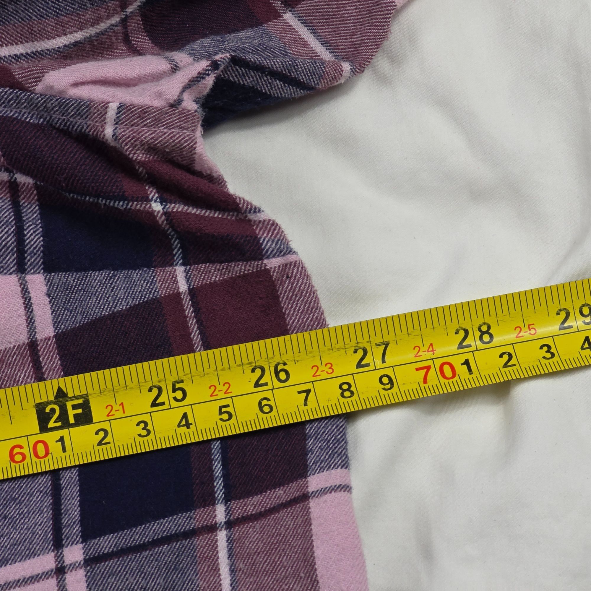 Old Navy Old Navy The Classic Shirt Womens 3X Plus Pink Blue Plaid Bu Size 3XL / US 20-22 - 6 Thumbnail
