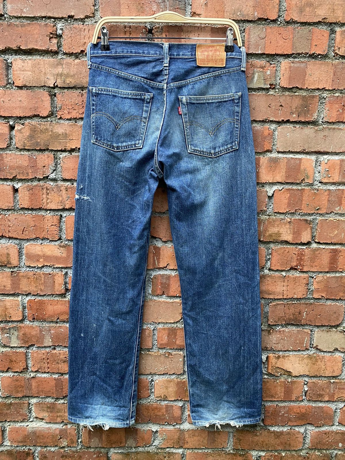Levi's × Levi's Vintage Clothing × Vintage size 31x30.5 vintage levi's 503B Redline big E denime Size US 31 - 2 Thumbnail