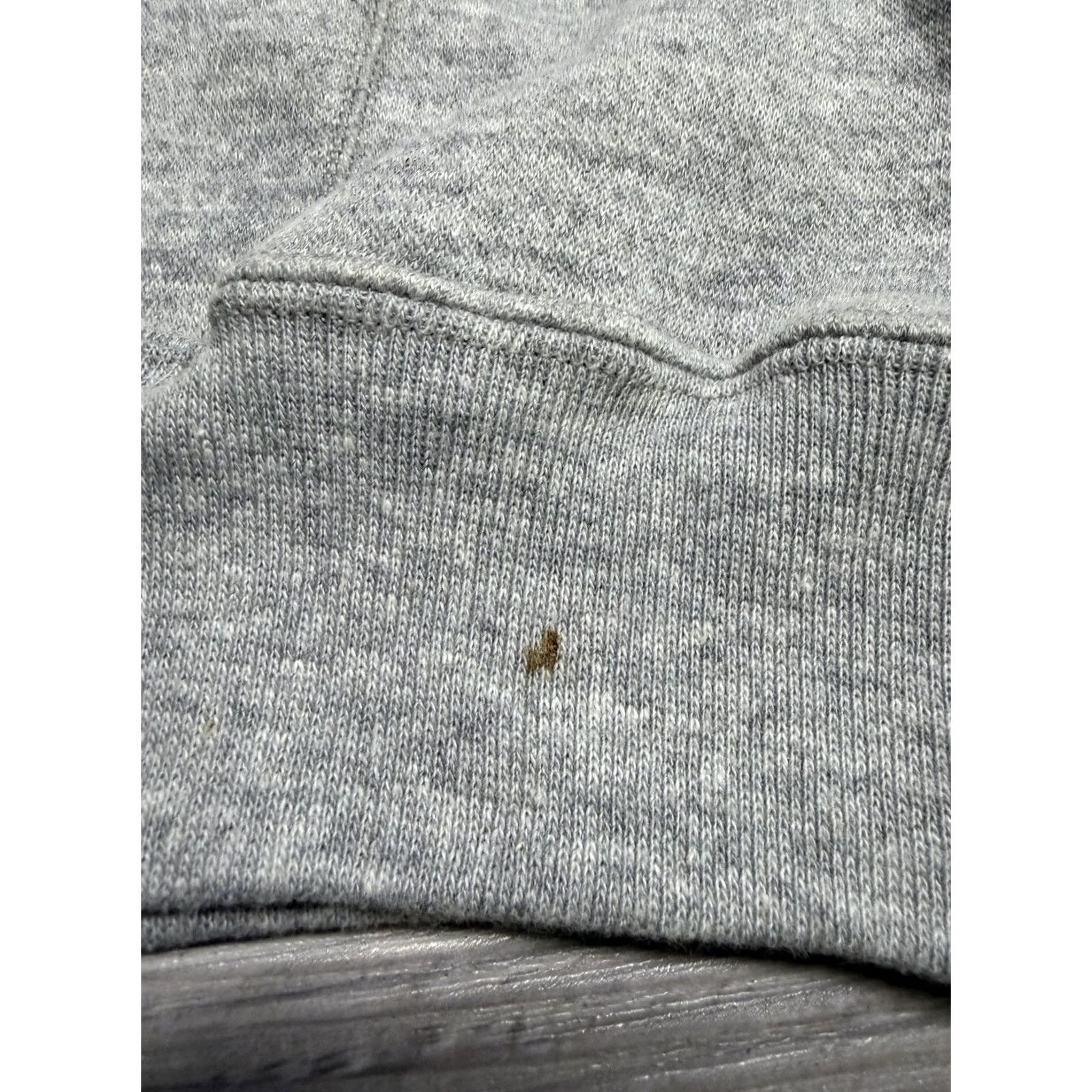 Vintage Vintage Bassett Walker Hoodie Sweatshirt XL Gray Raglan 90s Pullover Mens Hoodie Size US XL / EU 56 / 4 - 3 Thumbnail