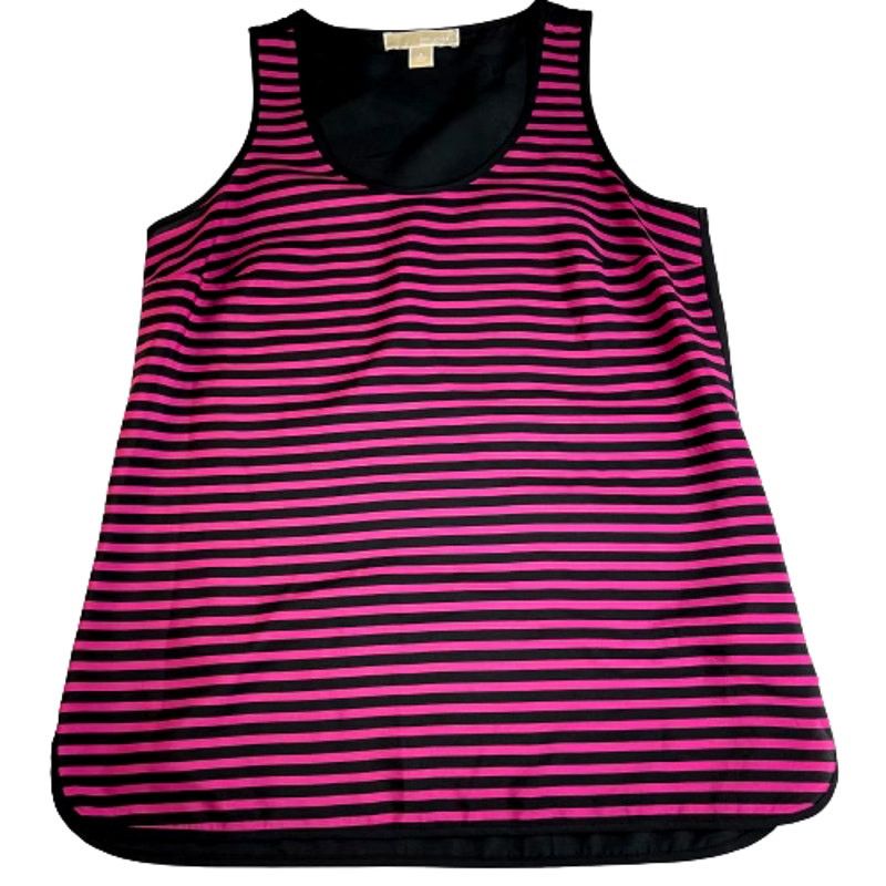 Michael Kors Michael Kors Striped Pullover Women's Tank Top, Small Size S / US 4 / IT 40 - 1 Thumbnail