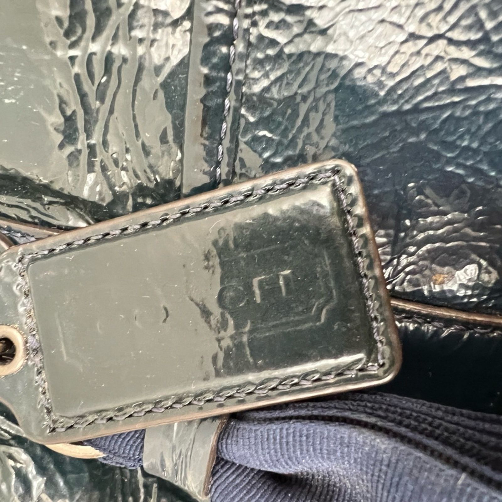 Coach Coach Vintage, Navy, Poppy Blue Hobo bag (G1169-18717) $435 Size ONE SIZE - 9 Thumbnail