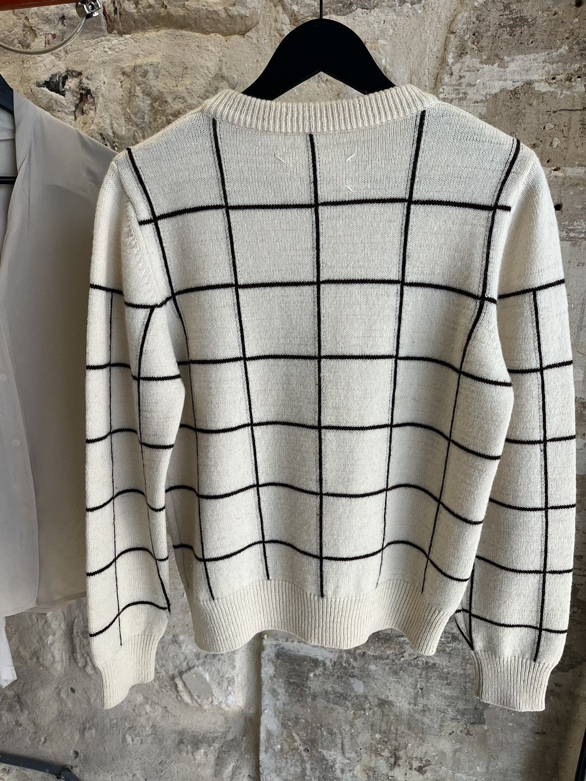 Maison Margiela AW2000 Checkered Knit Size US S / EU 44-46 / 1 - 6 Thumbnail