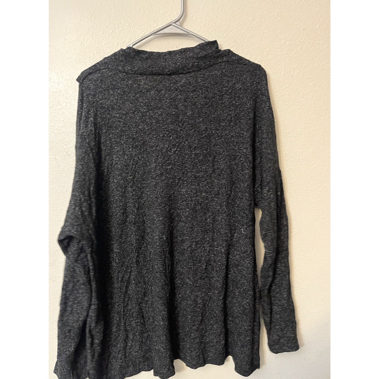 Vintage VINTAGE Simply Vera Wang Women’s Cowl Neck Long Sleeve Sweater XL Black Size XL / US 12-14 / IT 48-50 - 3 Thumbnail