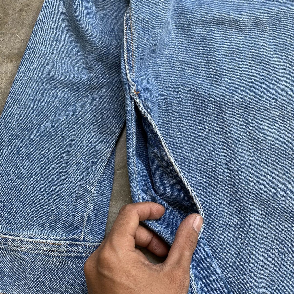Alexander Wang 2000s Alexander Wang Riped Denim Jacket Size US L / EU 52-54 / 3 - 3 Thumbnail