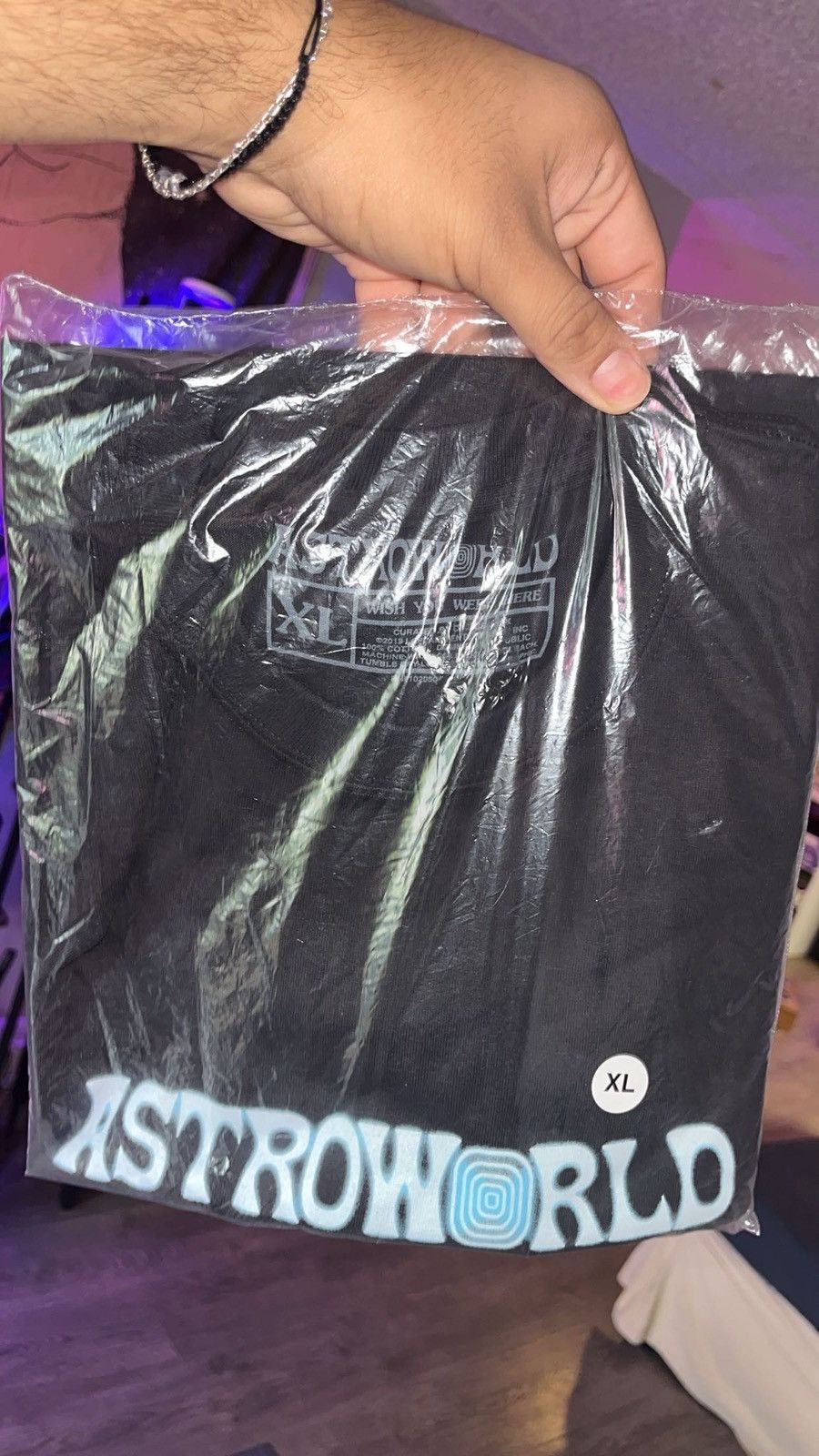 Travis Scott Travis Scott Astroworlf Tour Tee XL Size US XL / EU 56 / 4 - 3 Thumbnail