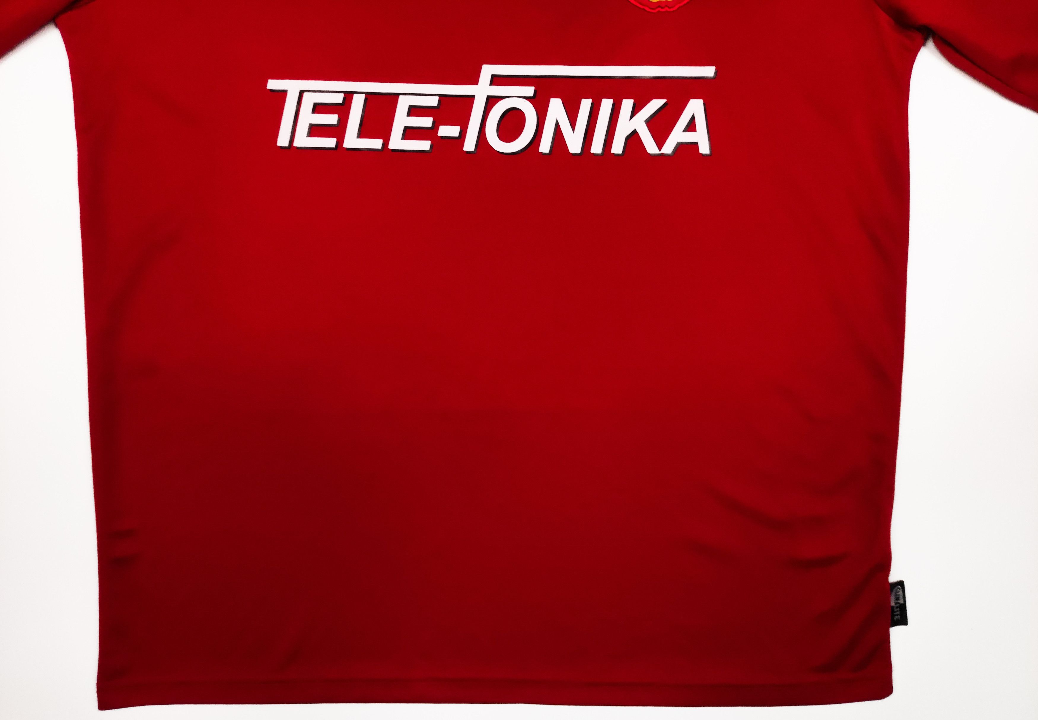 Adidas Wisła Kraków 2010 2011 Adidas Home Shirt Tele-Fonika Size US L / EU 52-54 / 3 - 6 Thumbnail
