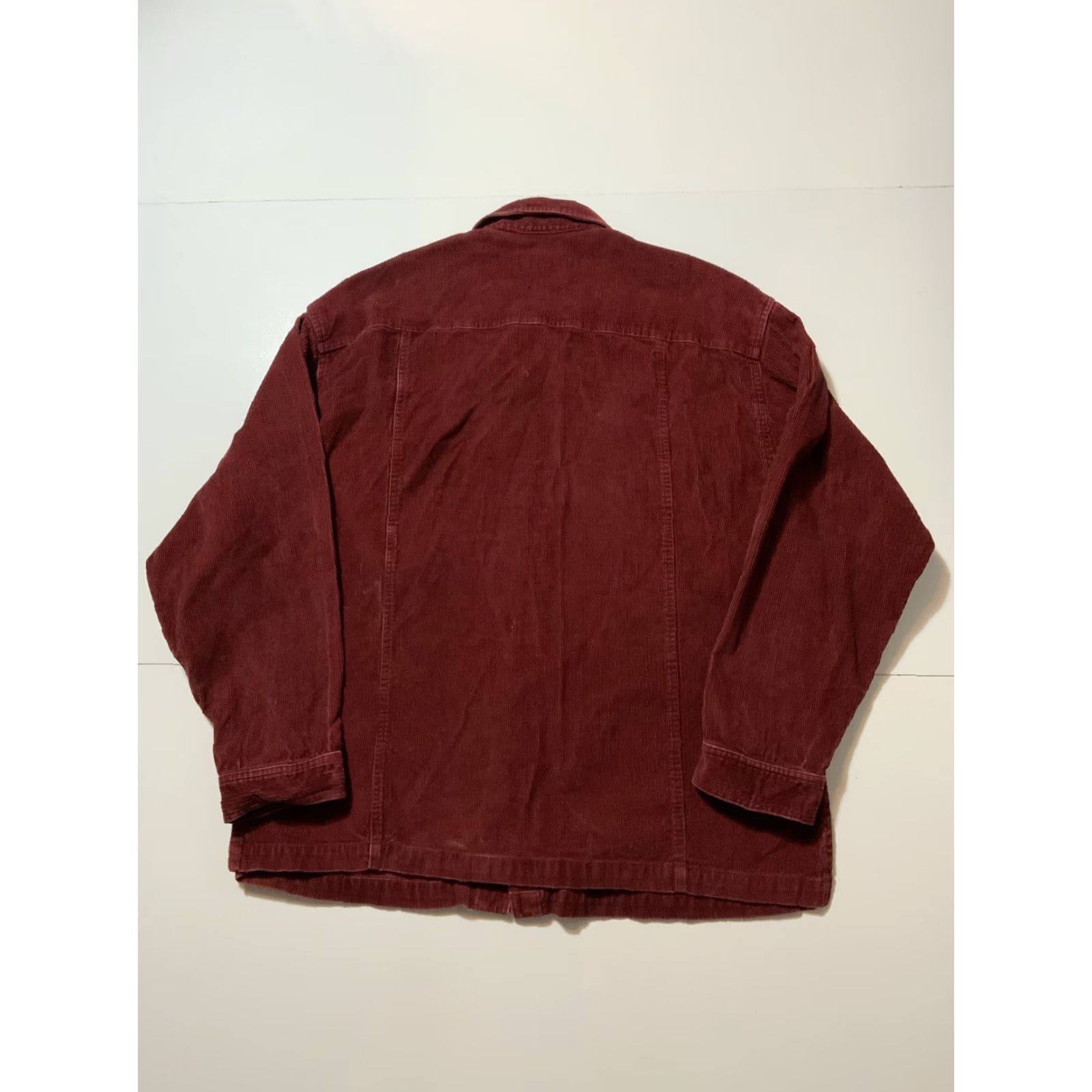 Patagonia VINTAGE Patagonia Rhythm Heavy Corduroy Western Jacket Sz. L Burgundy Cotton Ranch Sawtooth 2005 Men Size US L / EU 52-54 / 3 - 2 Thumbnail