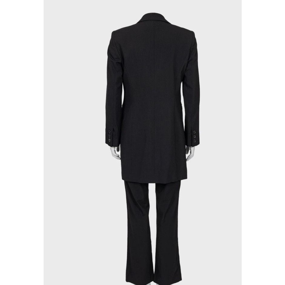 Gianfranco Ferre Gianfranco Ferré Black Wool Suit - US8/L Size L / US 10 / IT 46 - 5 Thumbnail