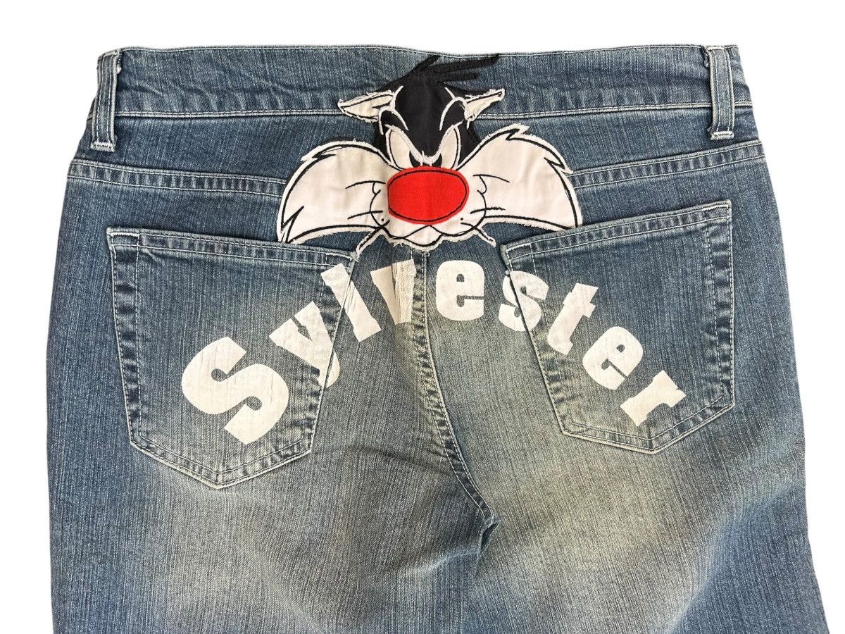 Iceberg VTG Iceberg History Sylvester the Cat Jeans Size 27 Size 27" / US 4 / IT 40 - 6 Thumbnail