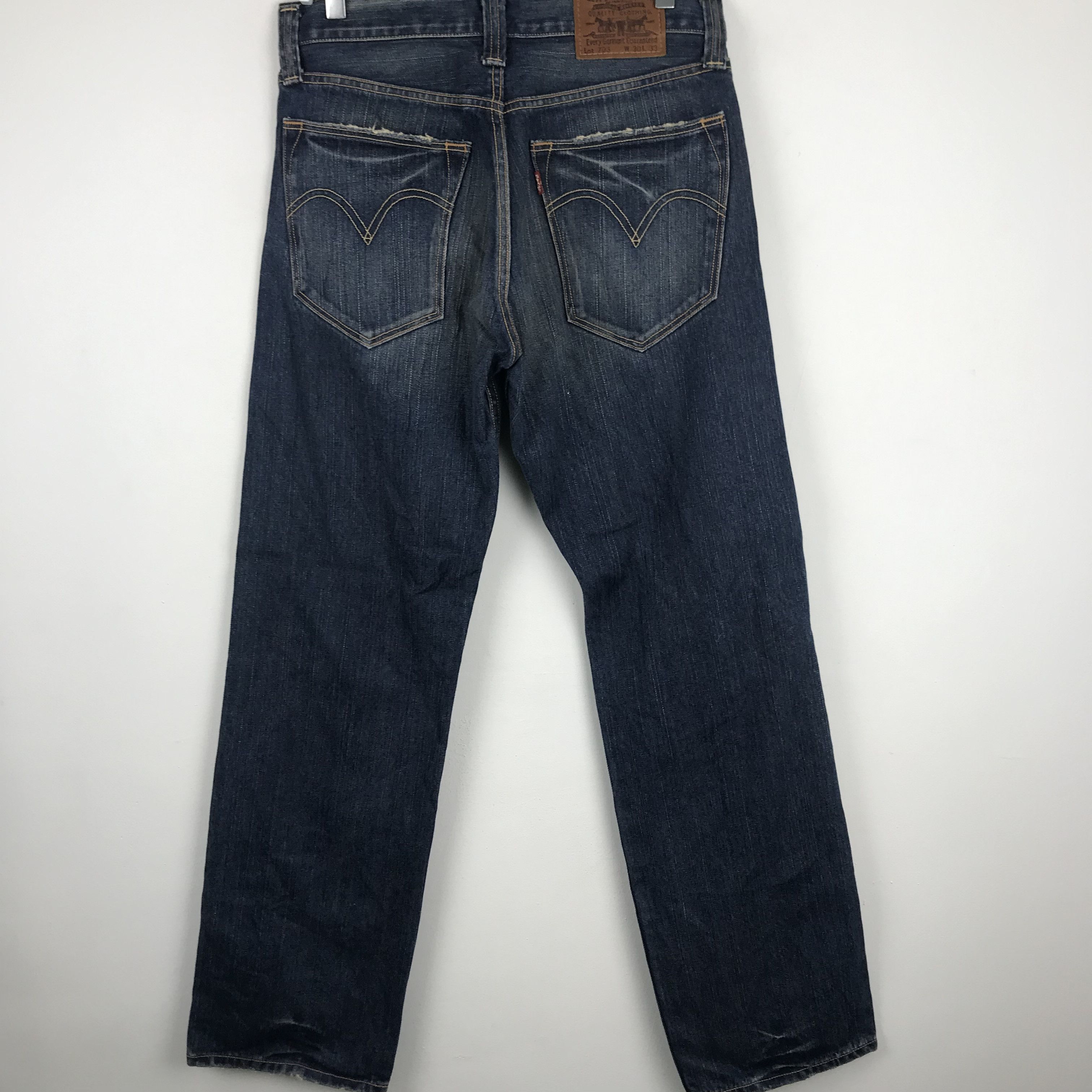 Levi's X233 VTG LEVIS RIPPED DISTRESSED JEANS KURT COBAIN Size US 33 - 2 Thumbnail