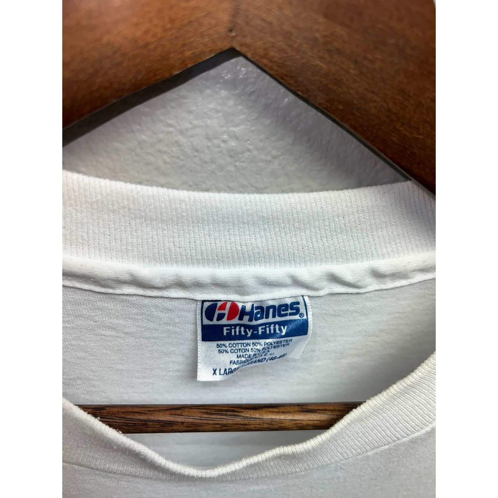 Hanes Vintage Dallas Shirt Dallas Cares 5K Run 1992 Cheeto 90s XL Size US XL / EU 56 / 4 - 5 Thumbnail