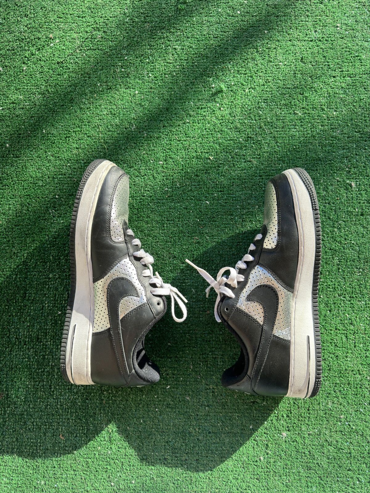 Nike Nike Air Force 1 '07 Metallic Silver Size US 11 / EU 44 - 5 Thumbnail