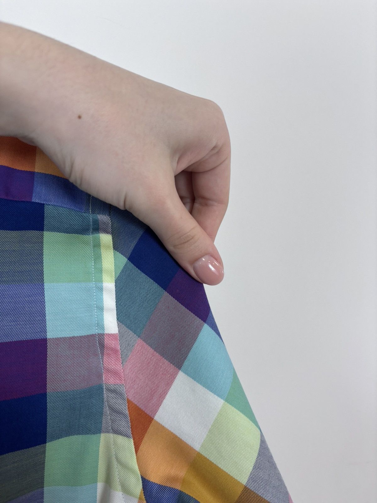 Eton Eton Men’s Slim Fit Multicolor Check Long Sleeve Shirt Size US M / EU 48-50 / 2 - 24 Thumbnail
