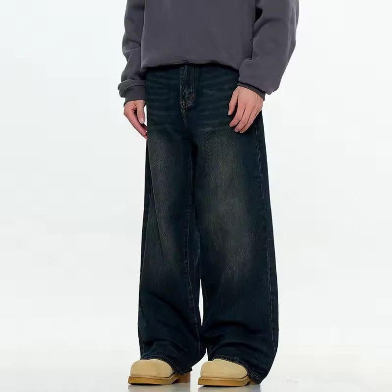 Other Streetwear Punk Baggy Washed Wide Leg Jeans Size US 32 / EU 48 - 2 Thumbnail