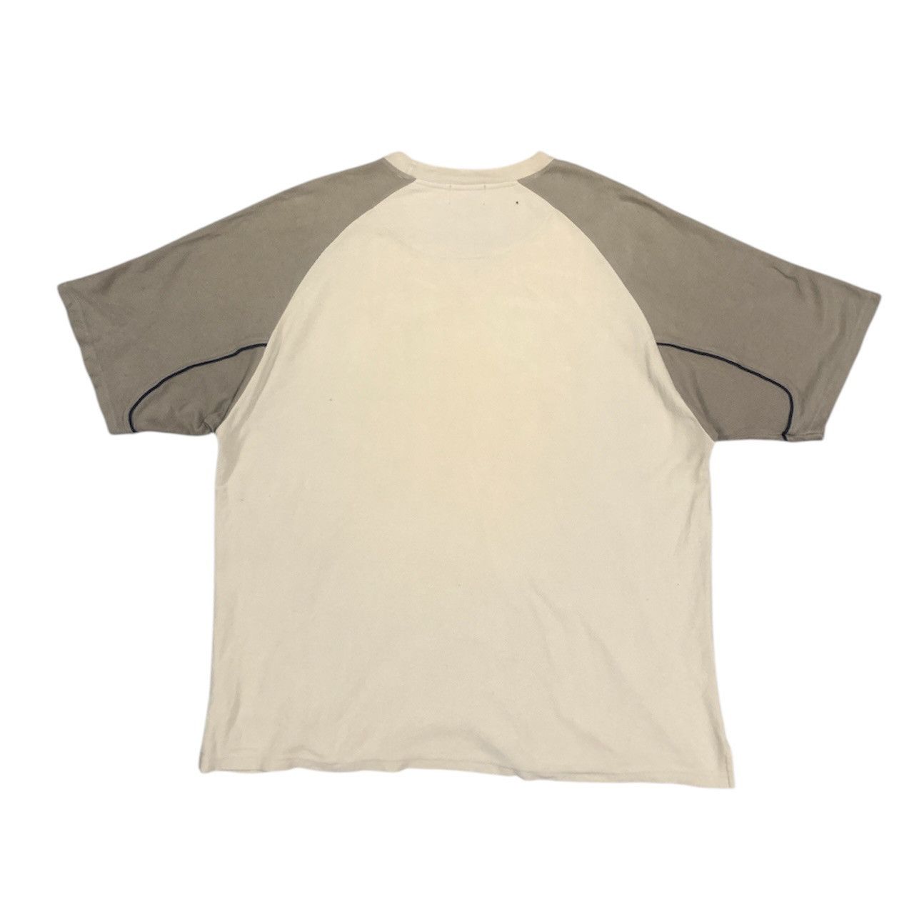 Karl Kani Vtg Karl Kani Jeans Spell Out Raglan Cotton T-Shirt Size US XL / EU 56 / 4 - 5 Thumbnail