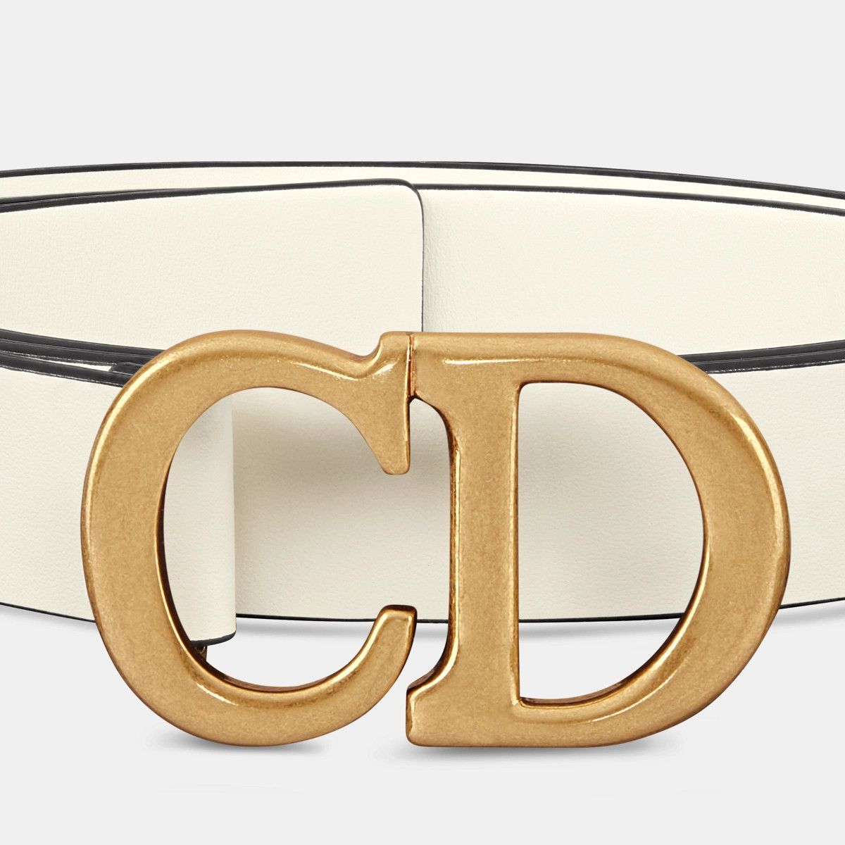 Dior o1bcso1str0126 Size:OS/Saddle Belt in White Size ONE SIZE - 4 Thumbnail