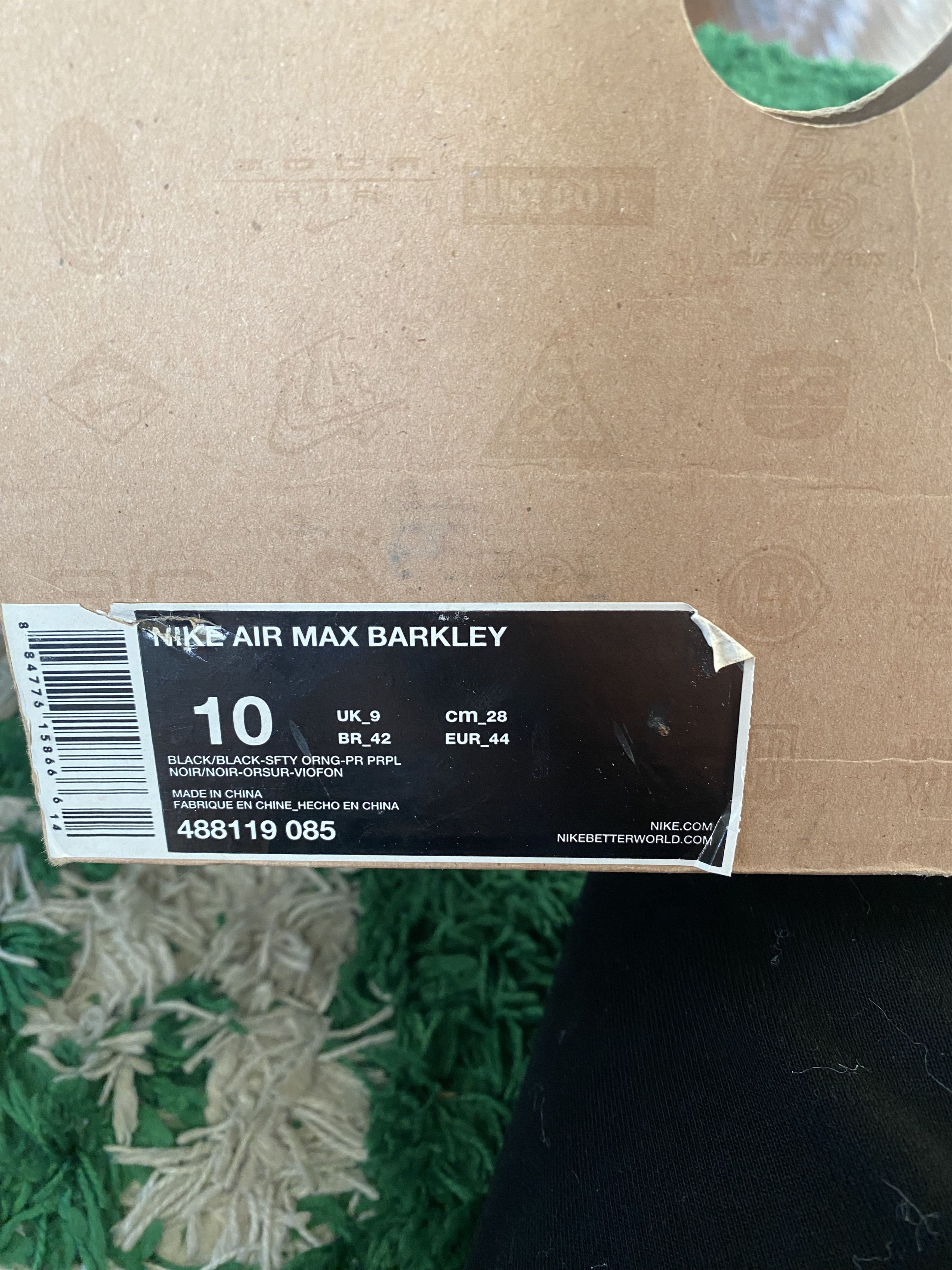 Nike Nike Air Max Barkley 94’ Size US 10 / EU 43 - 7 Thumbnail