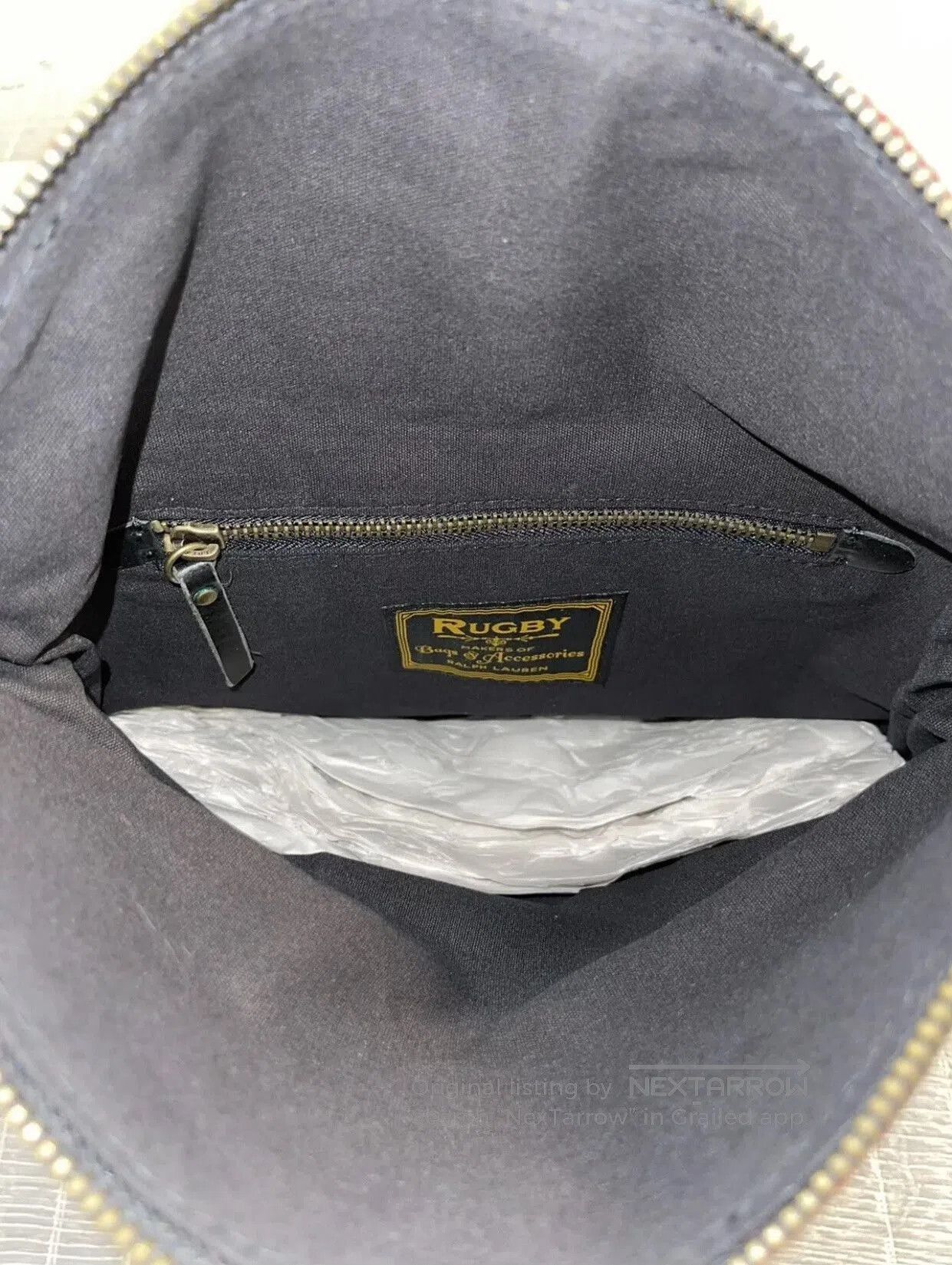 RRL Ralph Lauren Ralph Lauren RRL Plaid Wool Leather Clutch. Size ONE SIZE - 9 Thumbnail