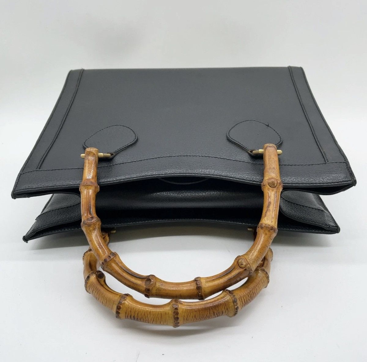 Gucci Gucci bamboo handle leather bag Size ONE SIZE - 2 Thumbnail