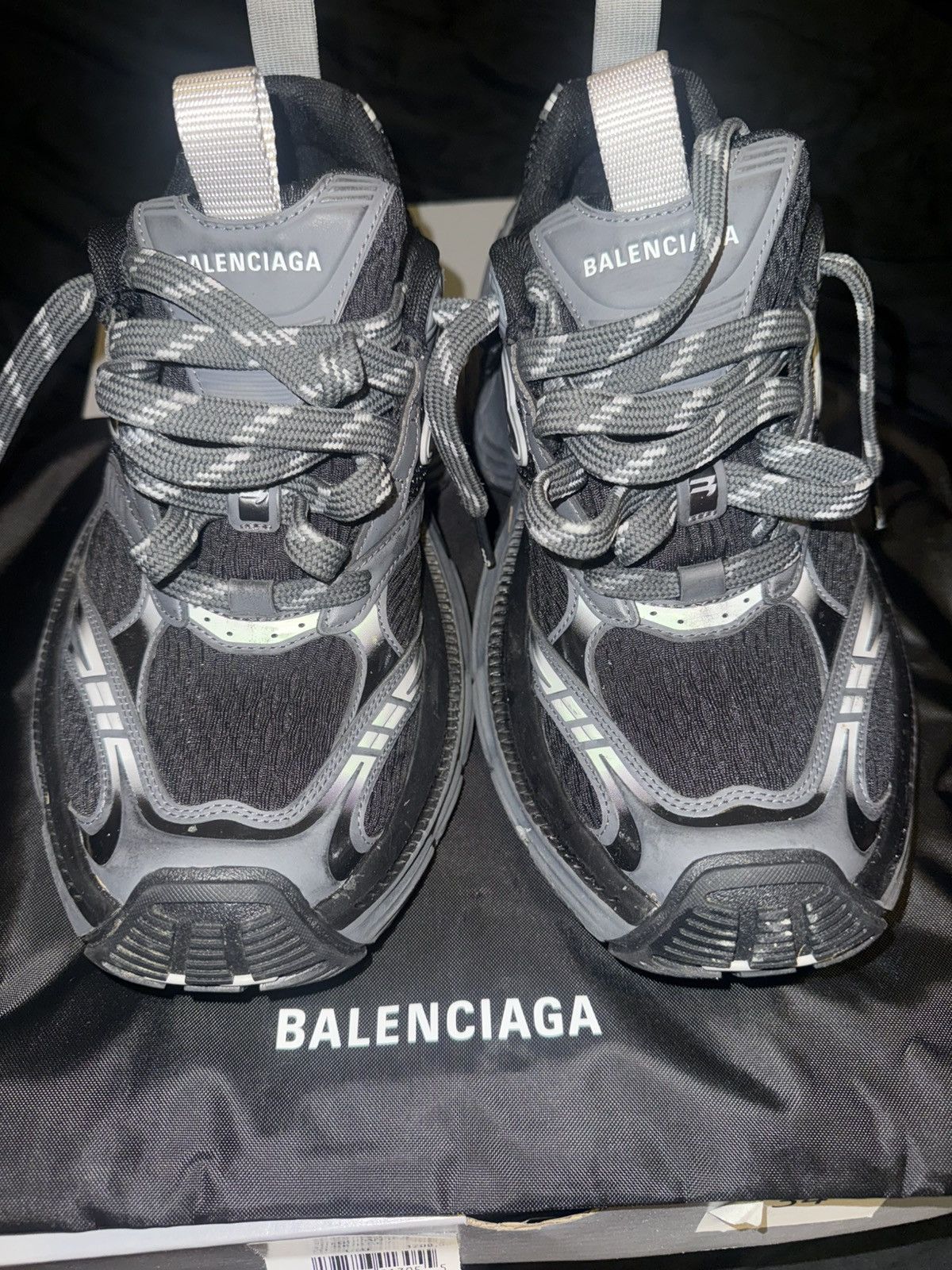 Balenciaga Balenciaga Men’s 6L Black/Grey Size US 9 / EU 42 - 1 Thumbnail