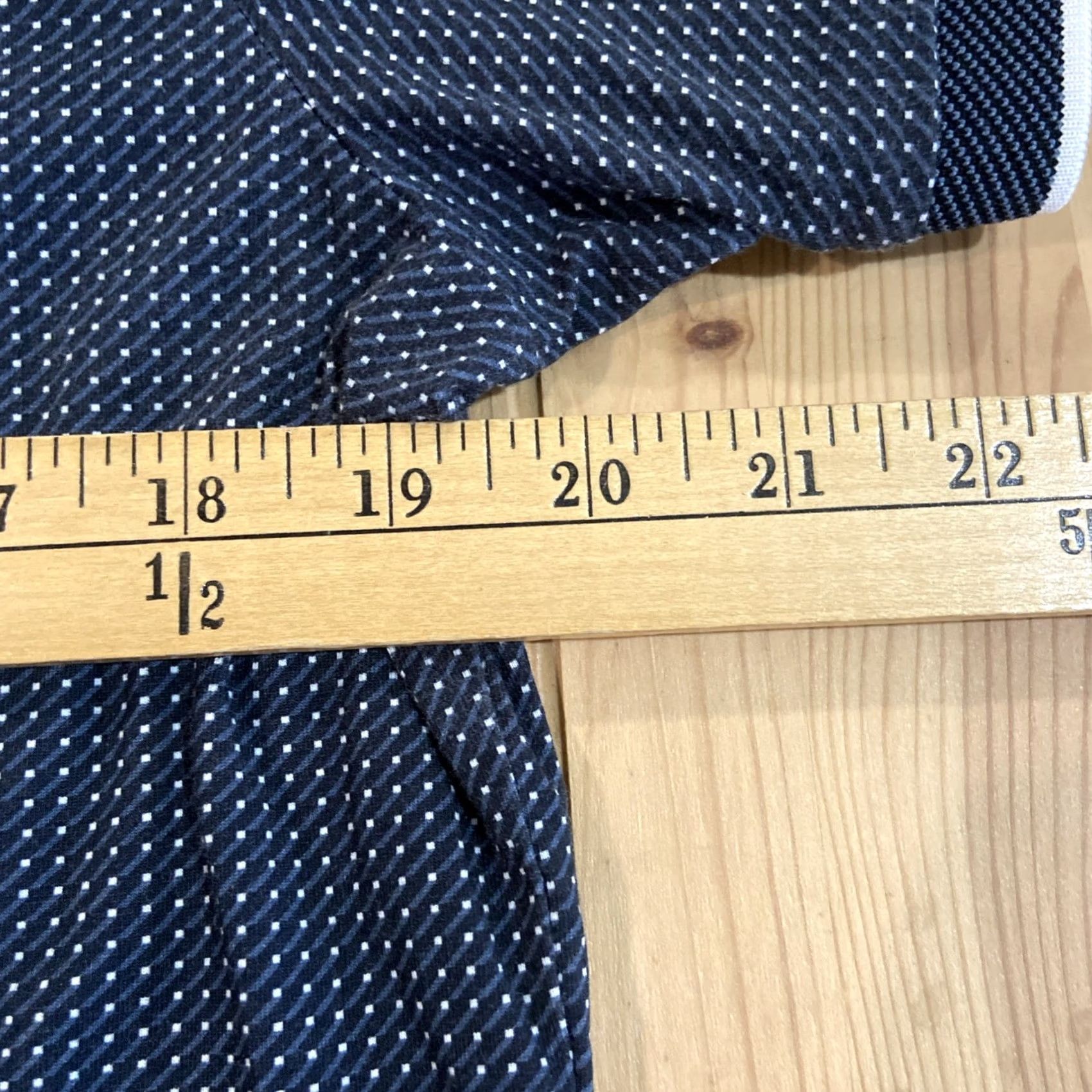 Vintage Buttercloth Icy Cotton Shirt Mens S Dots Short Sleeve Button Stretch Size US S / EU 44-46 / 1 - 5 Thumbnail