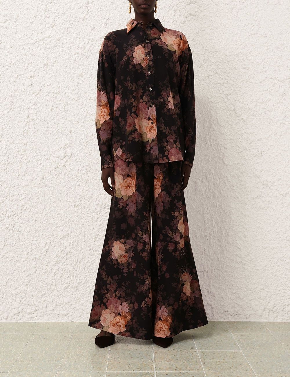 Zimmermann oc11z0925 Illustration Lace Scarf Shirt in Multicolor Size L / US 10 / IT 46 - 7 Thumbnail
