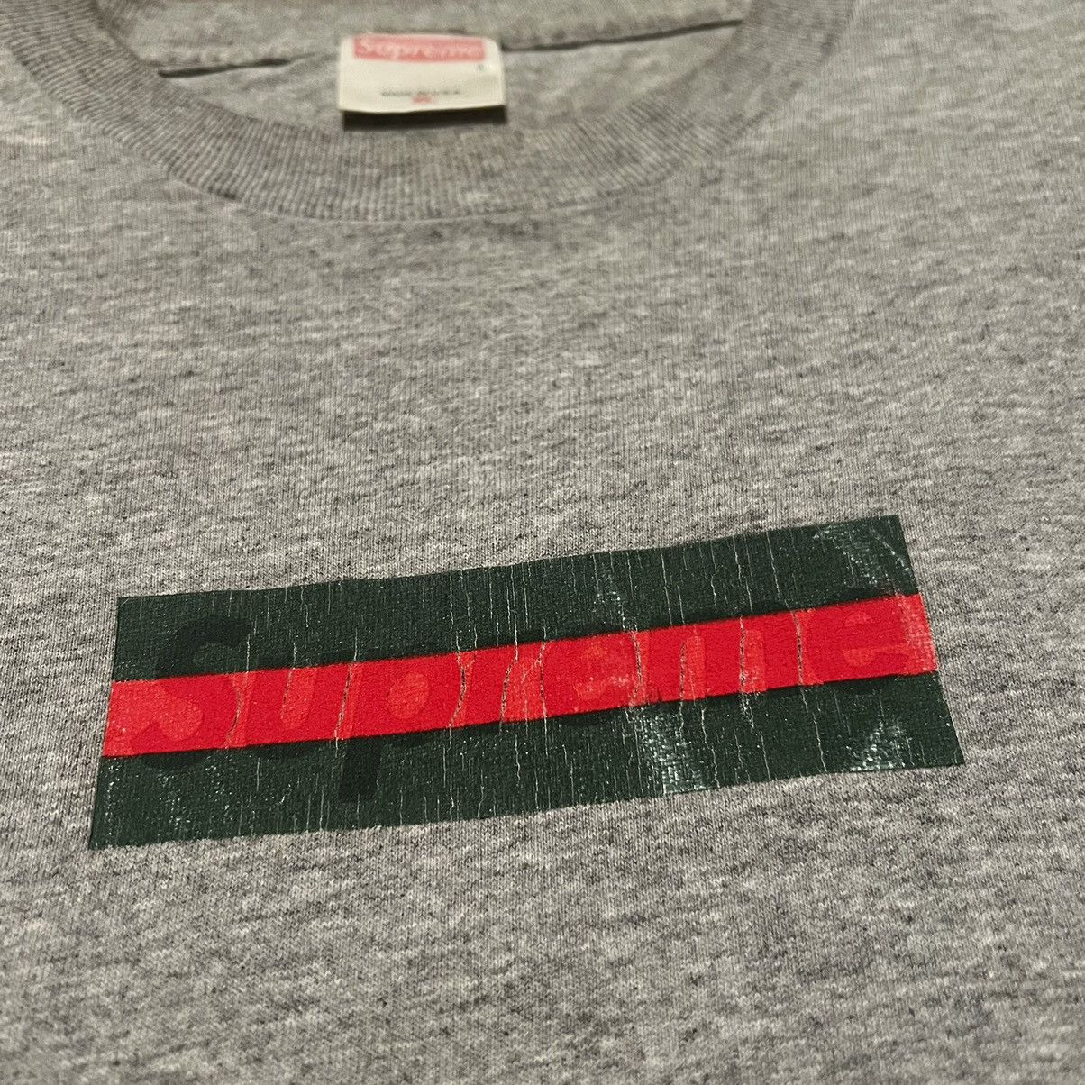 Supreme Supreme Gucci Box Logo Tee 2000 gucci bogo t shirt Grailed