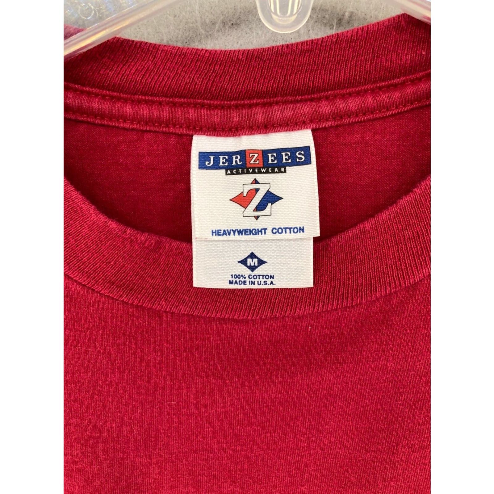 Izod VINTAGE IZOD TShirt Shirt Adult M Red USA Made Pocket 90s Mens Size US M / EU 48-50 / 2 - 5 Thumbnail