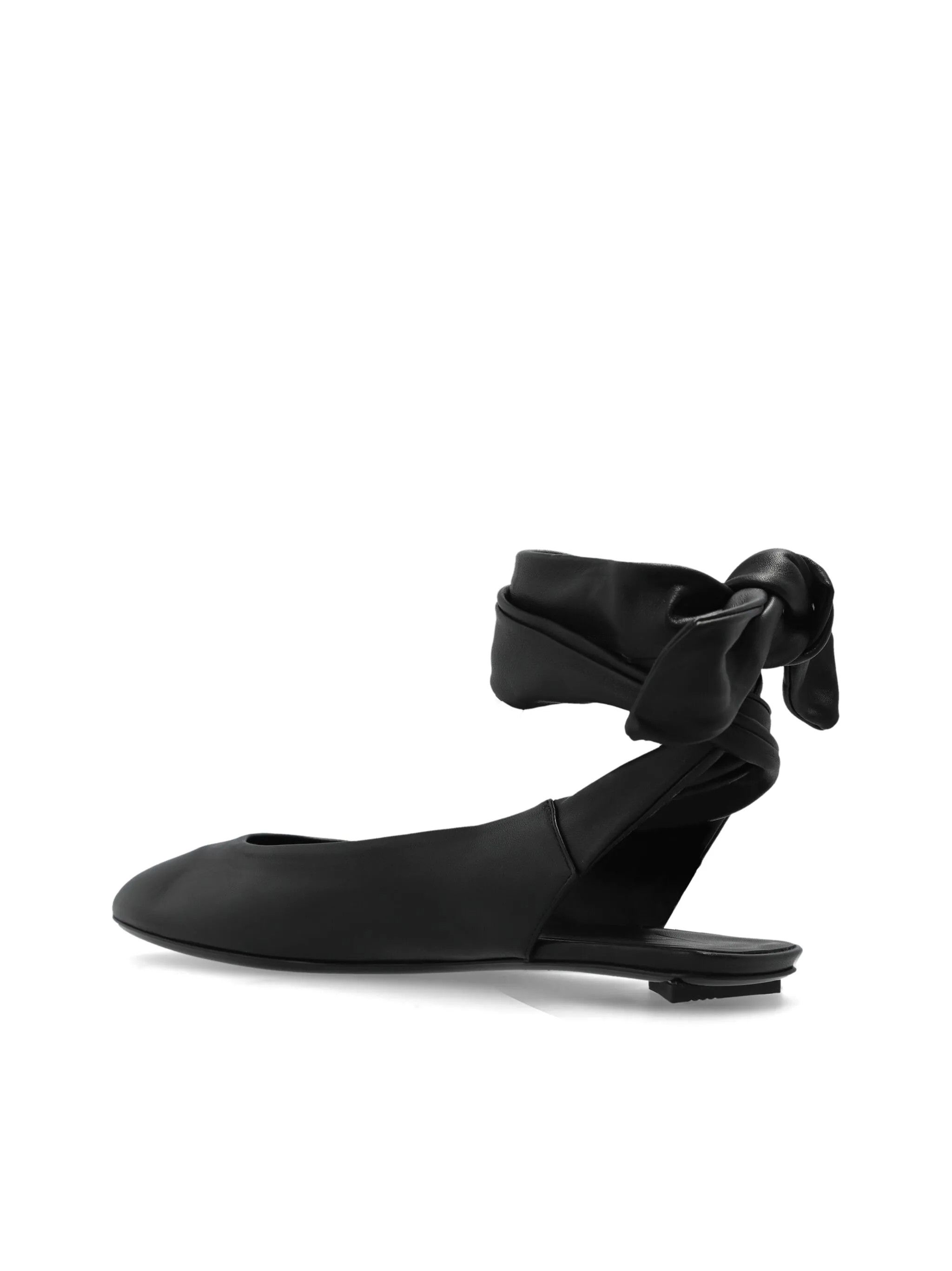 The Attico o1s22i1n0325 Cloe Ballet Flats in Black Size US 10 / IT 40 - 5 Thumbnail