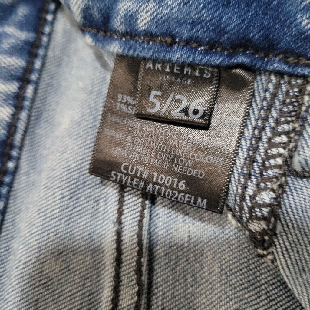 Other Artemis Vintage Eileen Hi-Rise Stretch Flare Jean Size 5/26. Size 26" / US 2 / IT 38 - 13 Thumbnail