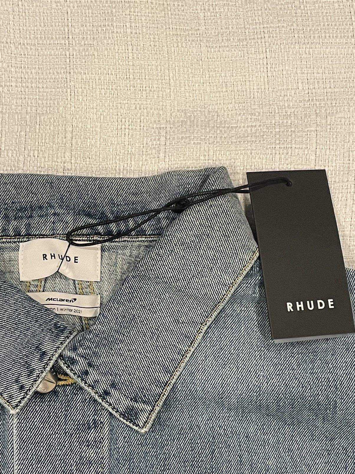 Rhude RhudexMcClaren Denim Jacket Size US M / EU 48-50 / 2 - 5 Thumbnail