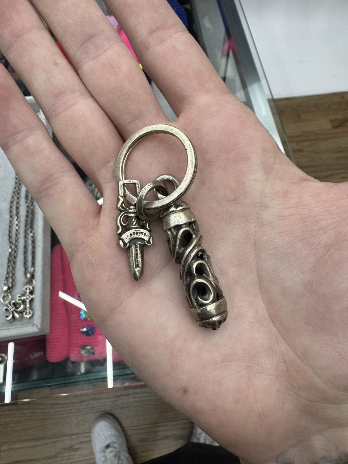 Chrome Hearts Chrome Hearts Dagger + Roller Keychain Size ONE SIZE - 10 Thumbnail