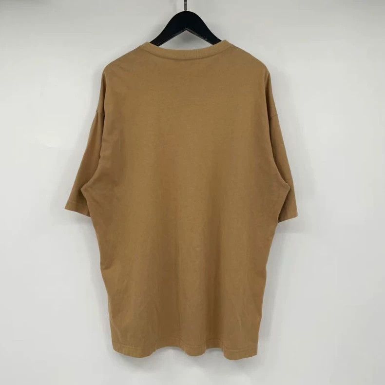Balenciaga Balenciaga Khaki Wheat Letter Short Sleeve Size US S / EU 44-46 / 1 - 2 Thumbnail