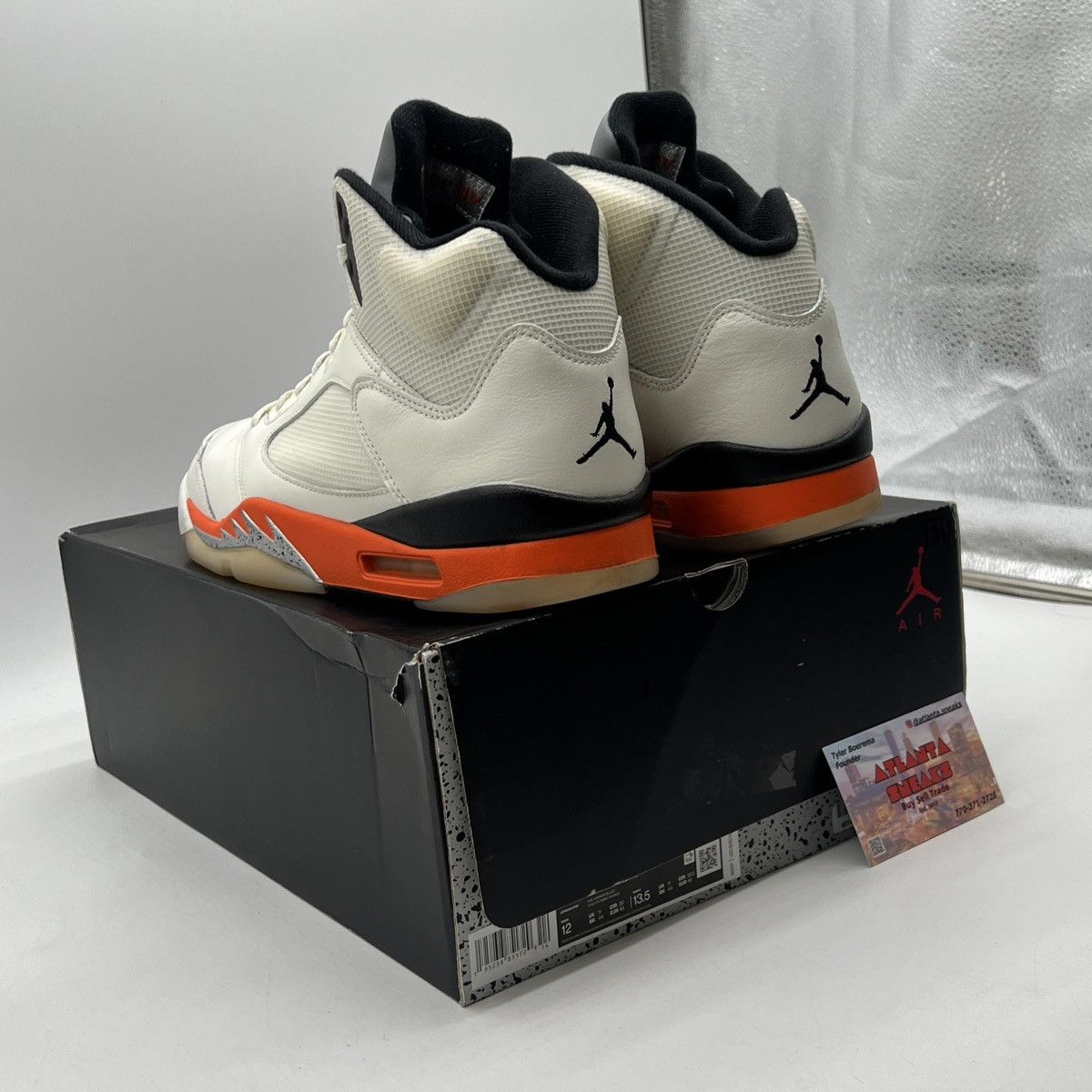 Jordan Brand Air Jordan 5 shattered backboard Size US 12 / EU 45 - 4 Thumbnail