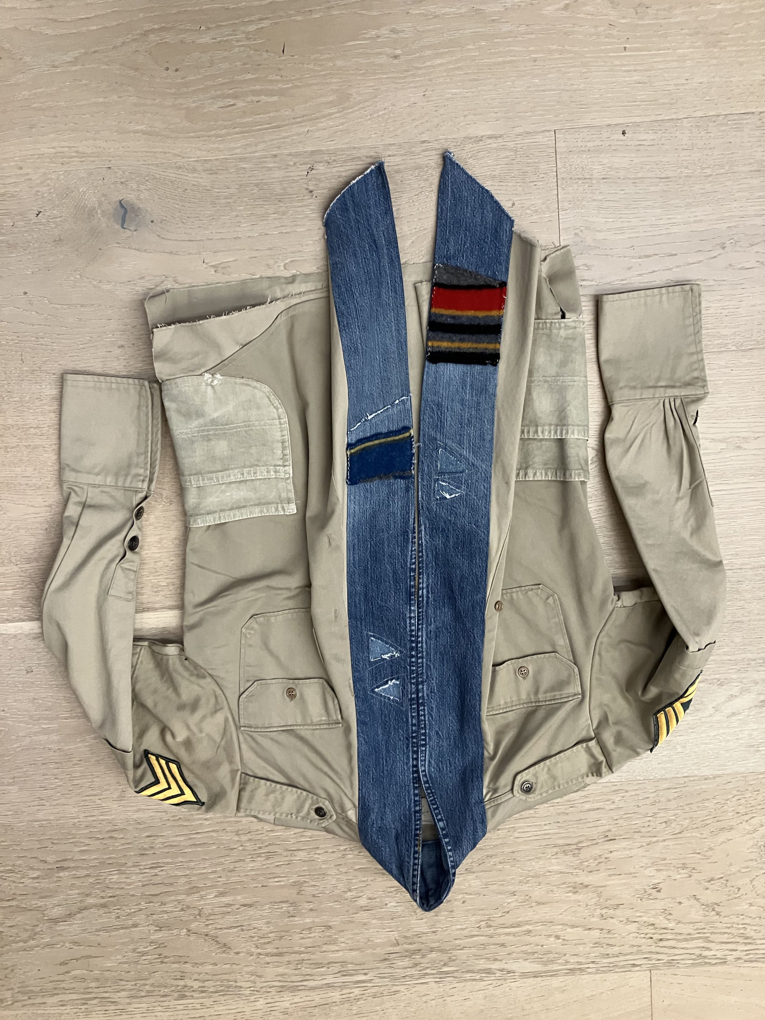 Greg Lauren $2700 NWT Greg Lauren Khaki Uniform GL1 US-Medium (Size 2) Size US M / EU 48-50 / 2 - 3 Thumbnail