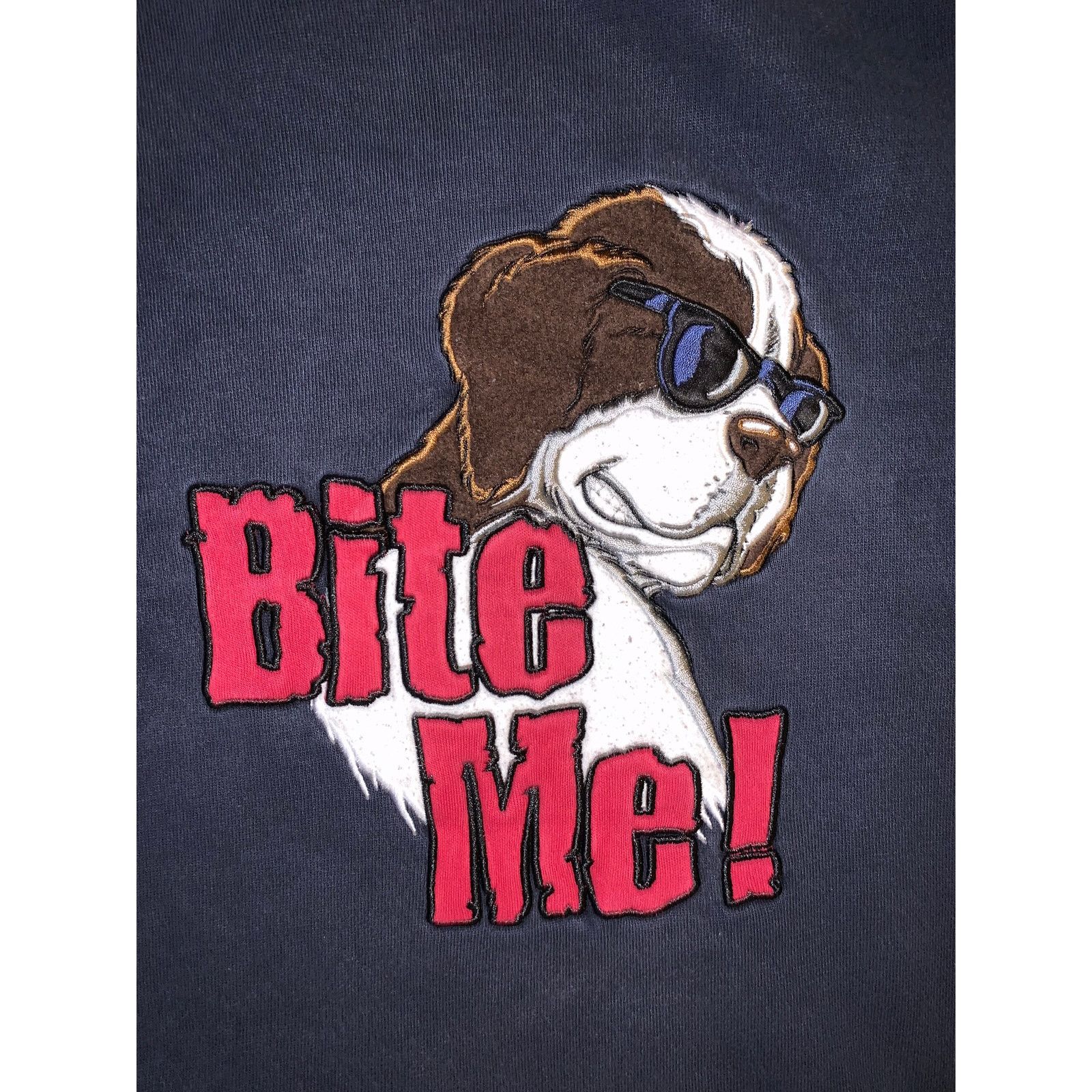Big Dogs Big Dogs Bite Me Sweatshirt Navy Small Size US S / EU 44-46 / 1 - 9 Thumbnail