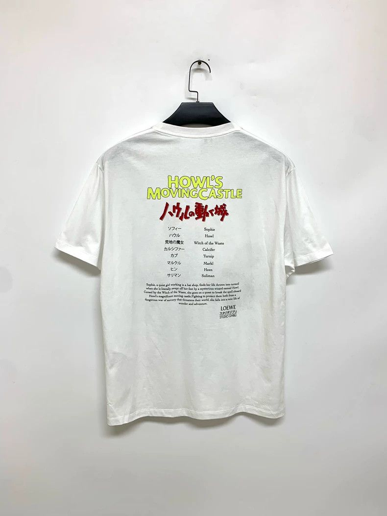 Loewe LOEWE Hal's Moving Castle co-branded T-shirt Size S / US 4 / IT 40 - 2 Thumbnail