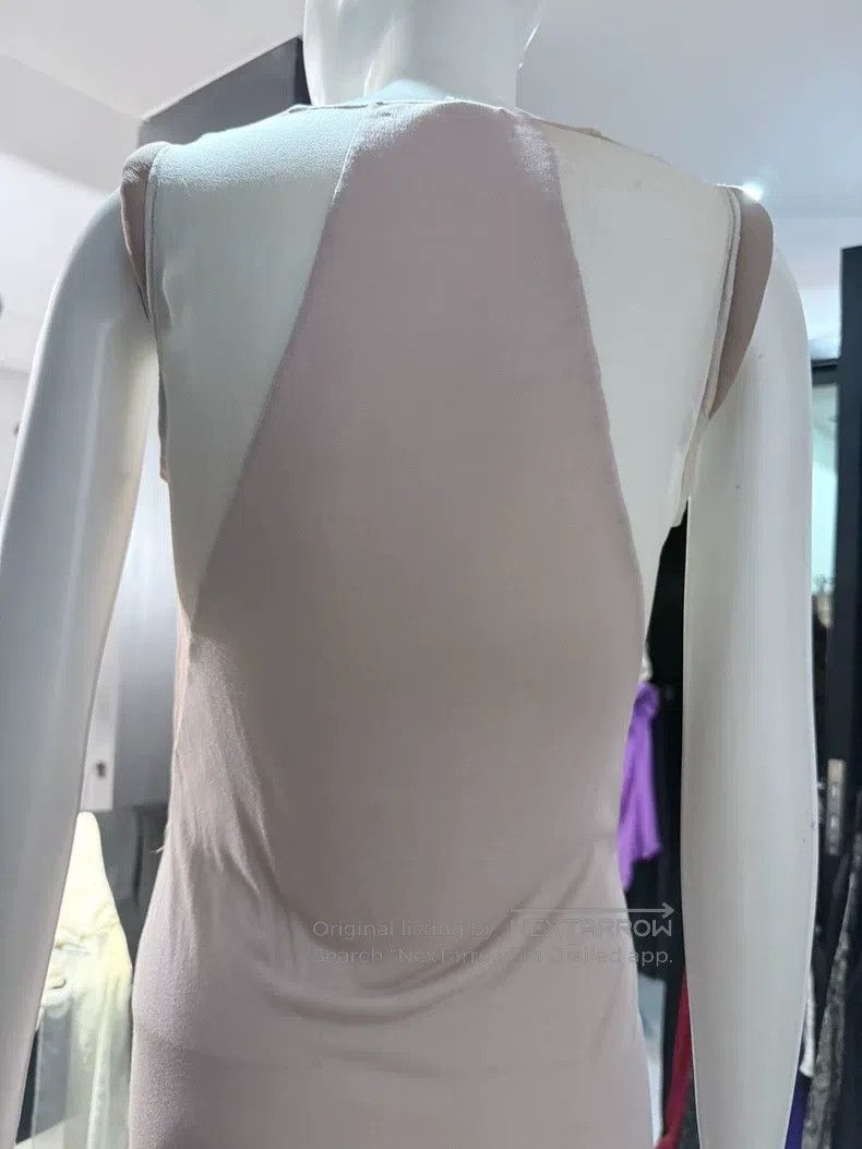 Helmut Lang Helmut Lang A silk satin gauze cotton dress Size M / US 6-8 / IT 42-44 - 7 Thumbnail