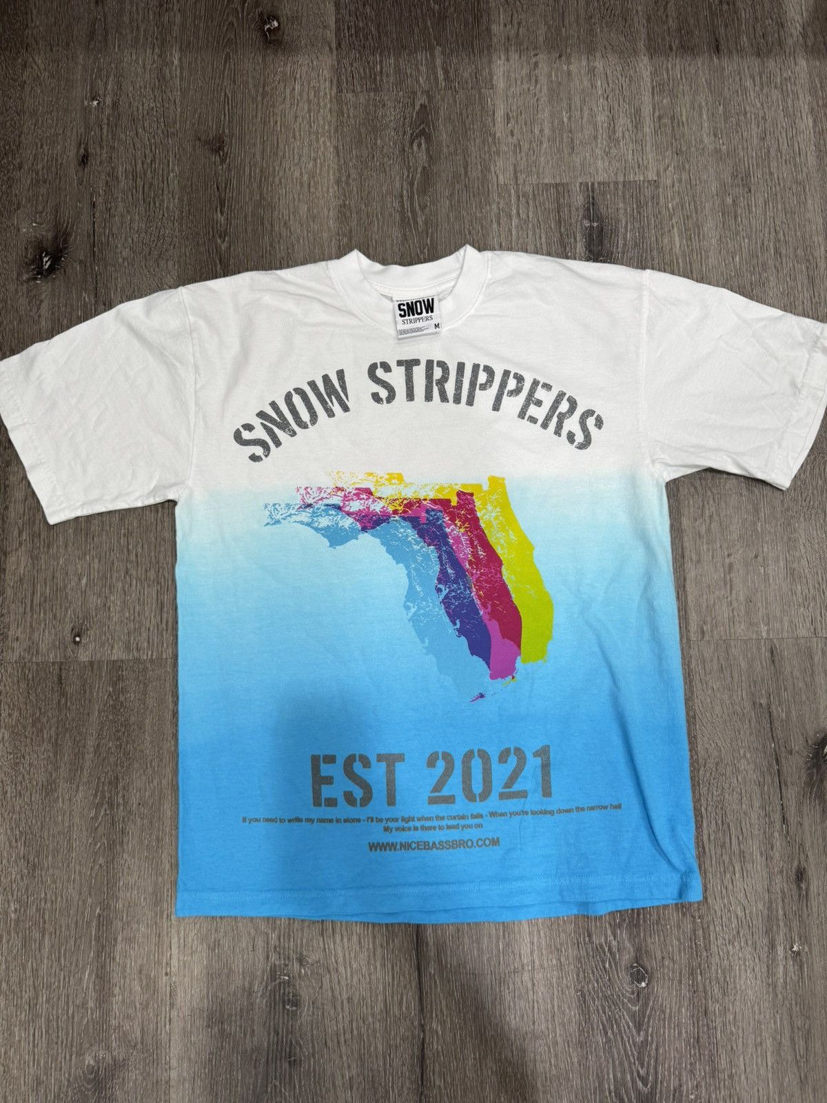 Other Snow Strippers Hurricane Season Tour Shirt Size Medium Size US M / EU 48-50 / 2 - 1 Thumbnail
