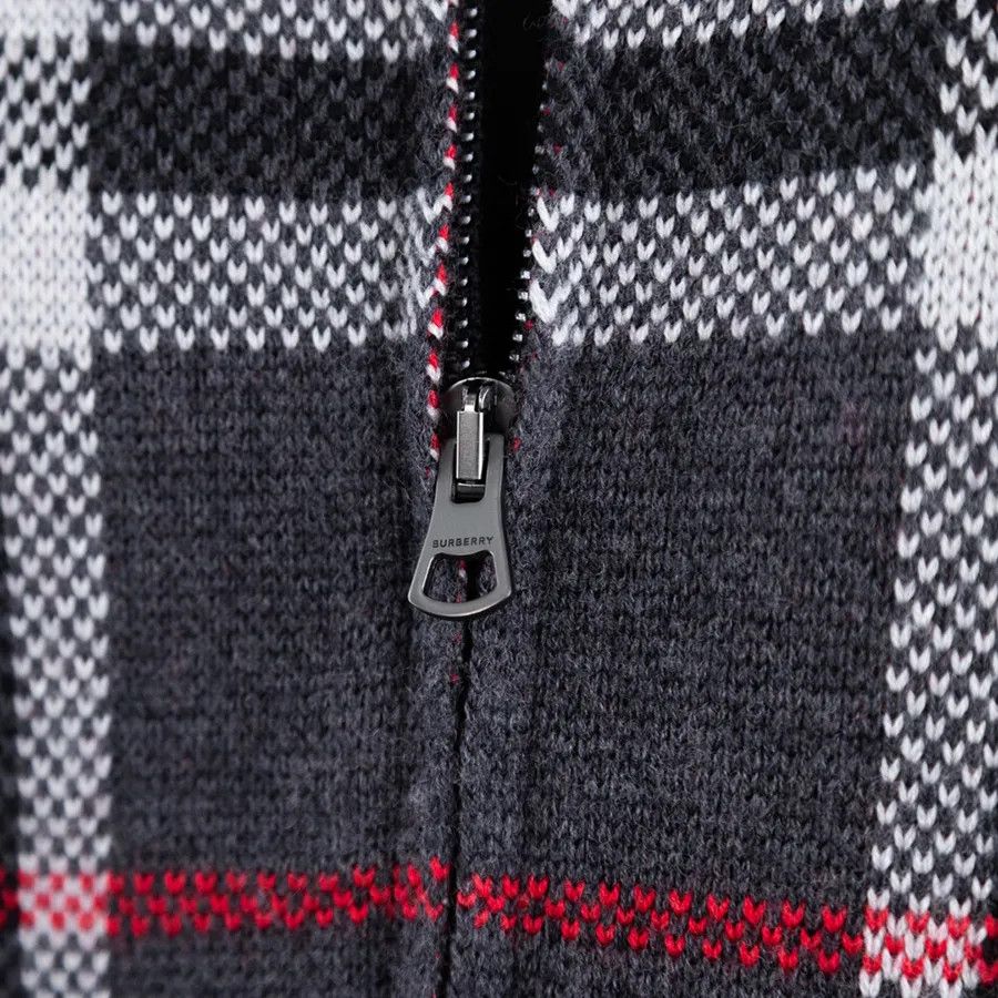 Burberry o1w1db10326 Knitted Wool Jacket in Multicolor Size US M / EU 48-50 / 2 - 2 Thumbnail