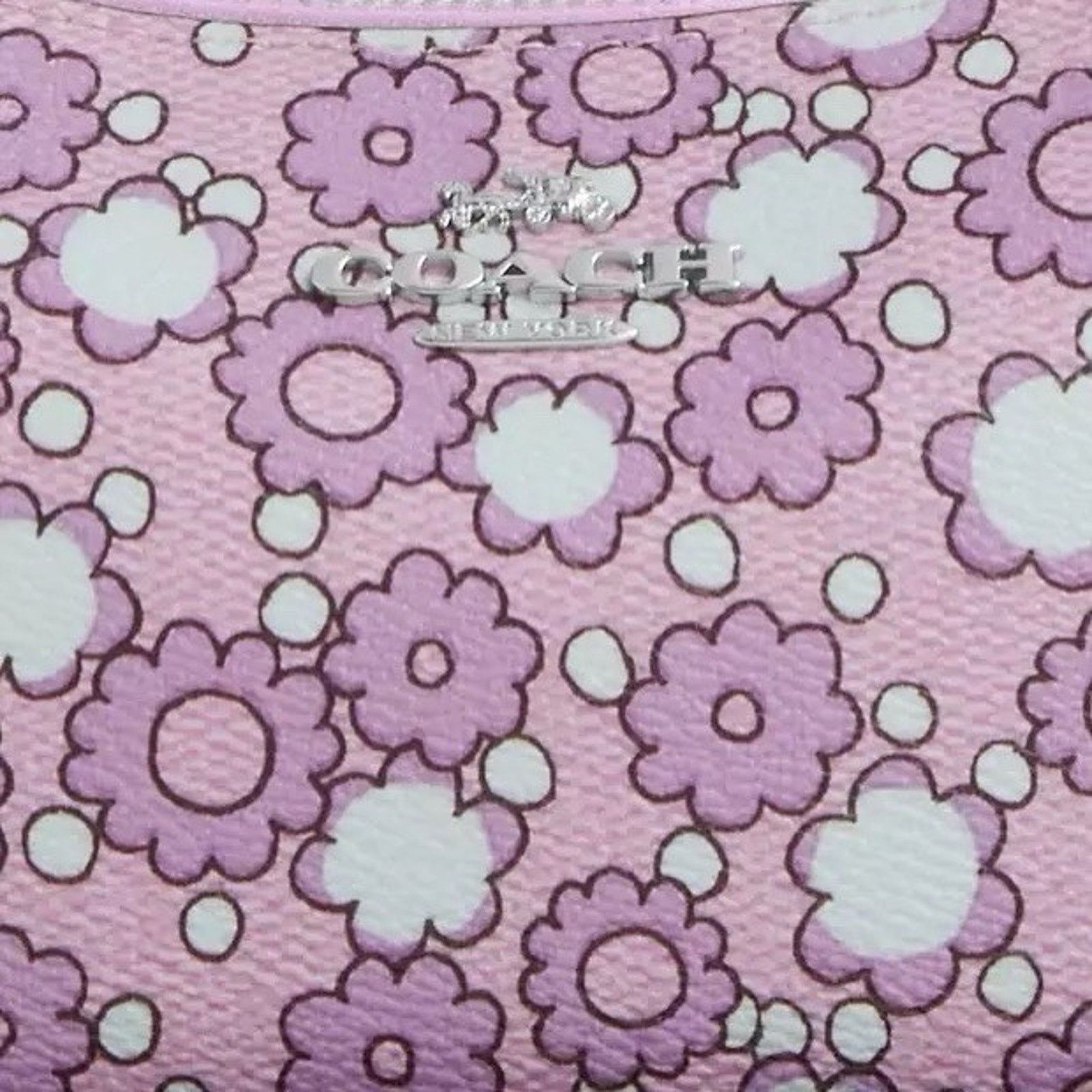 Coach NWT Coach Teri Mini Crossbody Bag Floral Sv/Lily Multi CBG64 Size ONE SIZE - 12 Thumbnail