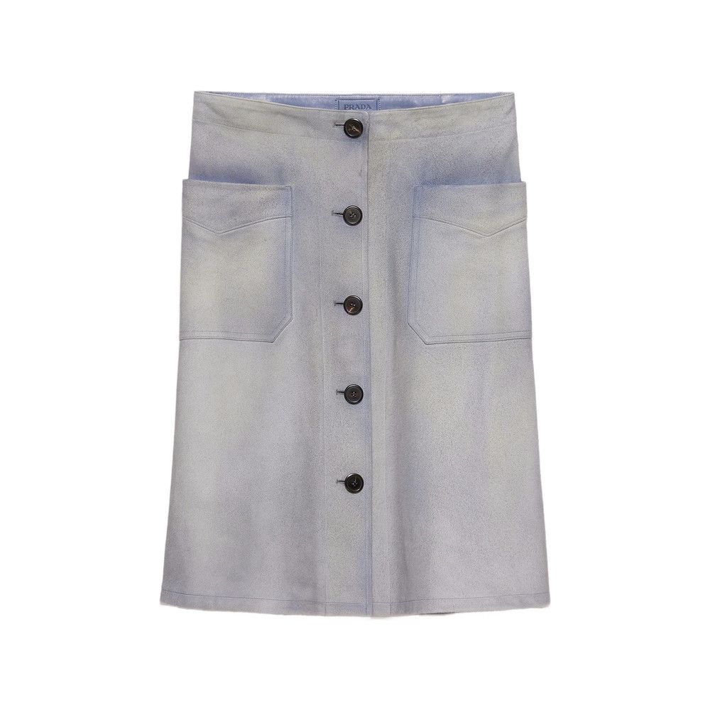 Prada Prada BLUE Skirts - Straight Skirts Size 27" / US 4 / IT 40 - 1 Thumbnail